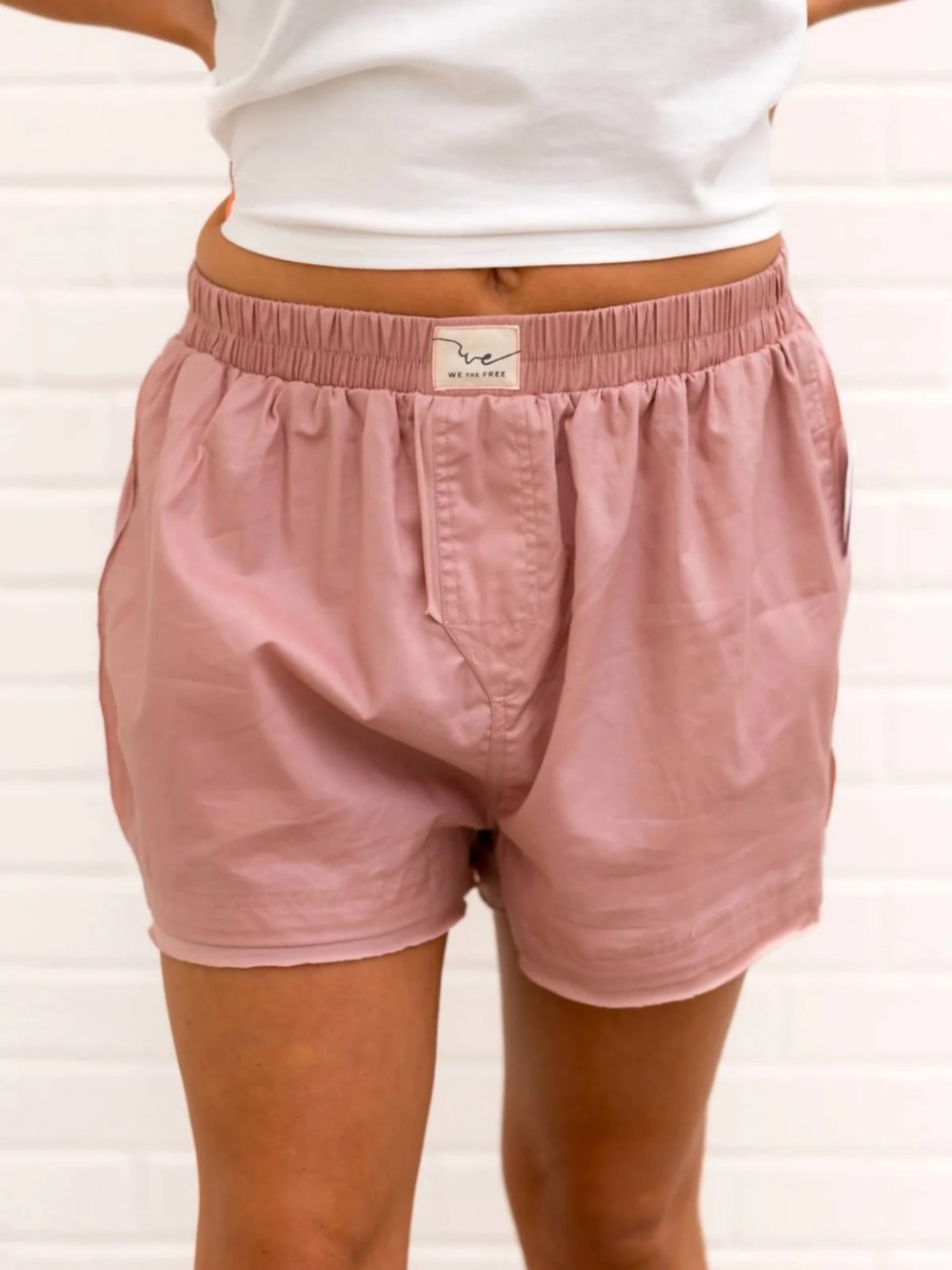 Free People Intimately We The Free Day To Day Solid Boxers